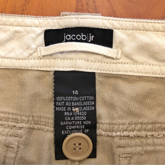 JACOB Y2K Corduroy Boot Cut Fit Flared Low Rise Boho Funky Trousers Pants.XS. - Picture 5 of 14